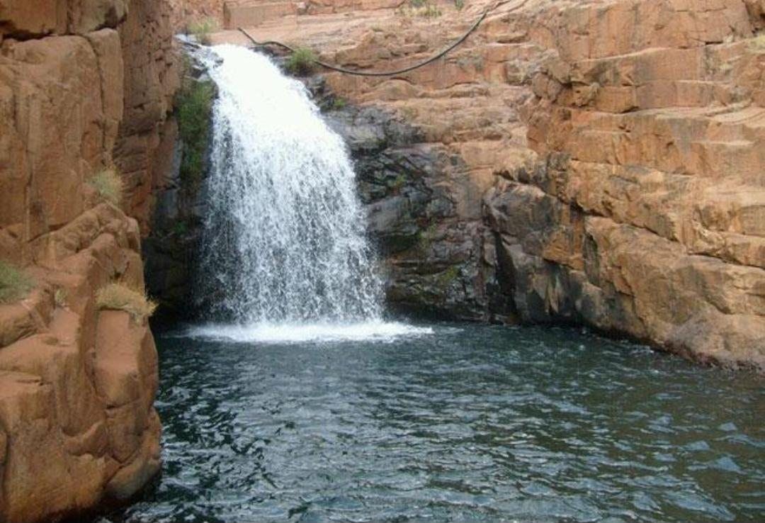 Waterfall and pool in the Vhembe region of Limpopo